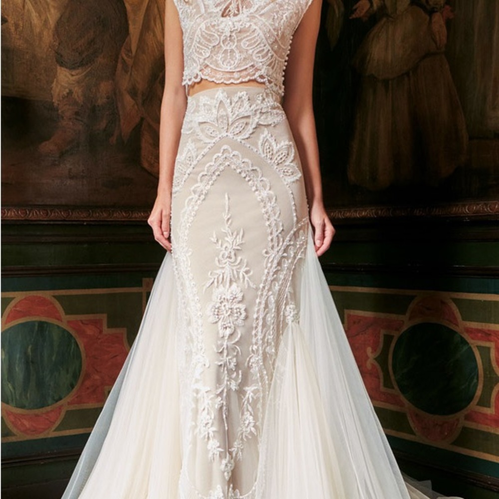 Solo Merav two piece Wedding Dress